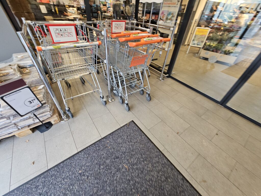 Shopping carts, photo via Wikimedia Commons