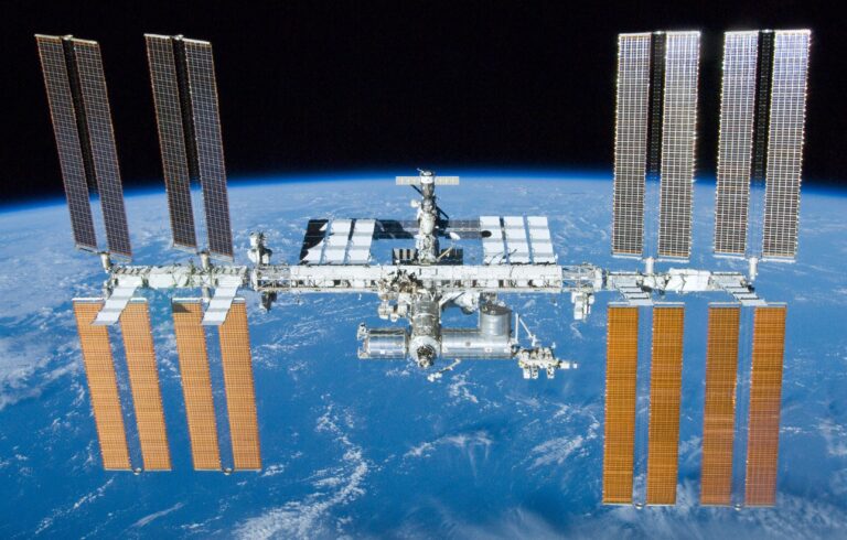 International Space Station, photo via Wikimedia Commons
